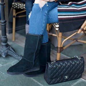 UGG Koolabura Black Classic Koola Tall Boot 1017089 Size 8